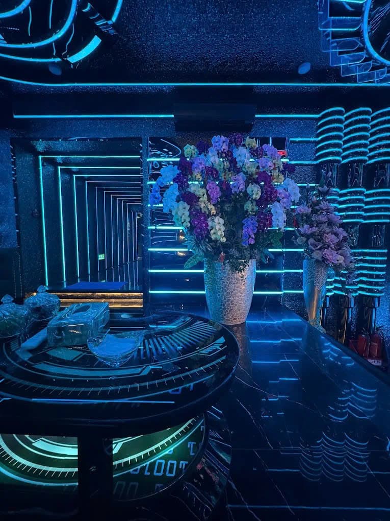 쩐선 드래곤팰리스 KTV VIP 파티룸 공간 모습